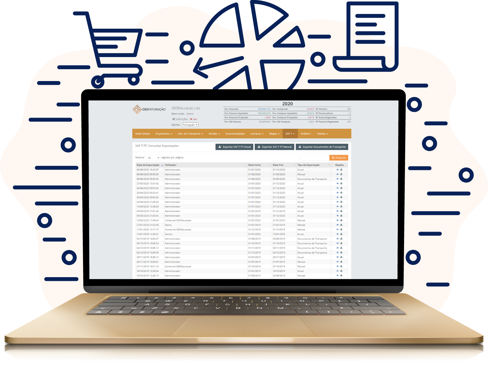 GESFaturação SAF-T